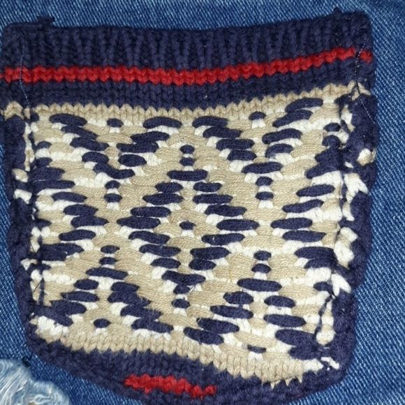 P.S. Erîn Wassøn Cutoff Jean Shorts Jorts Holes 26‎ - Picture 5 of 7